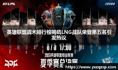 英雄联盟战术排行榜揭晓LNG战队荣登第五名引发热议